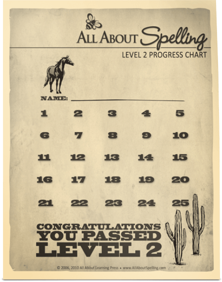 All About Spelling Level 2 Student Packet