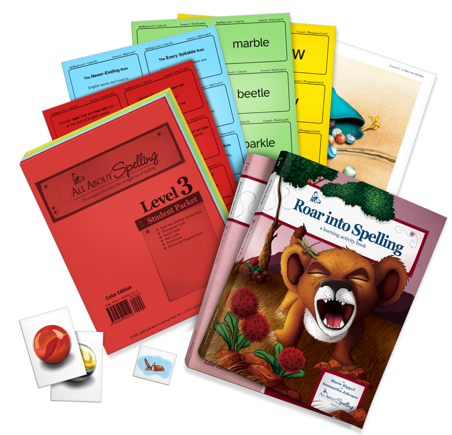 All About Spelling Level 3 Materials (Color Edition)