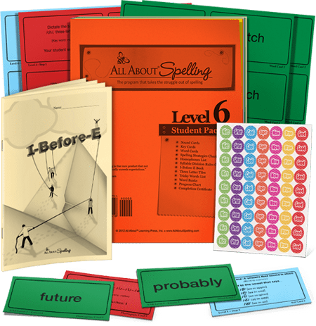 All About Spelling Level 6 Student Packet