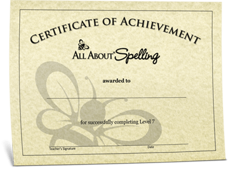 All About Spelling Level 7 Student Packet