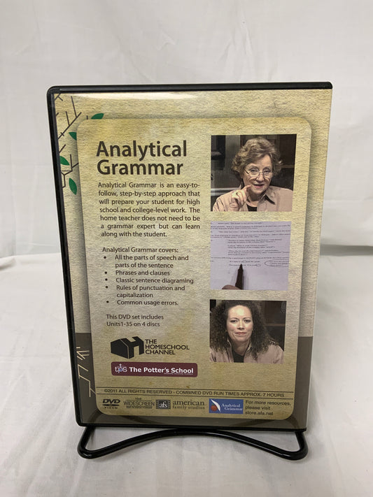 Analytical Grammar DVDs