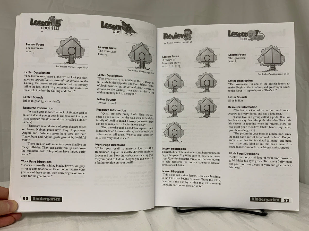 A Reason for Handwriting Comprehensive Teacher Guidebook