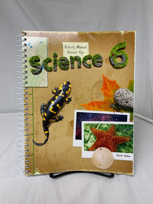 BJU Science 6 (4th Ed.) Activity Manual Answer Key