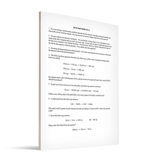 Advanced Chemistry 2nd Edition Test Pages