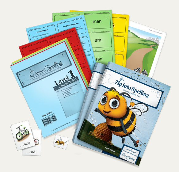 All About Spelling Level 1 Color Edition Complete