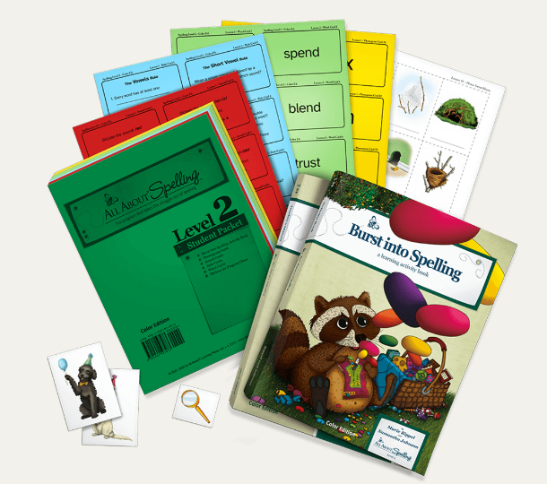 All About Spelling Level 2 Materials Color Edition