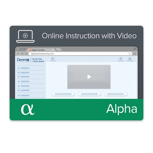 Alpha Online Instruction with Video