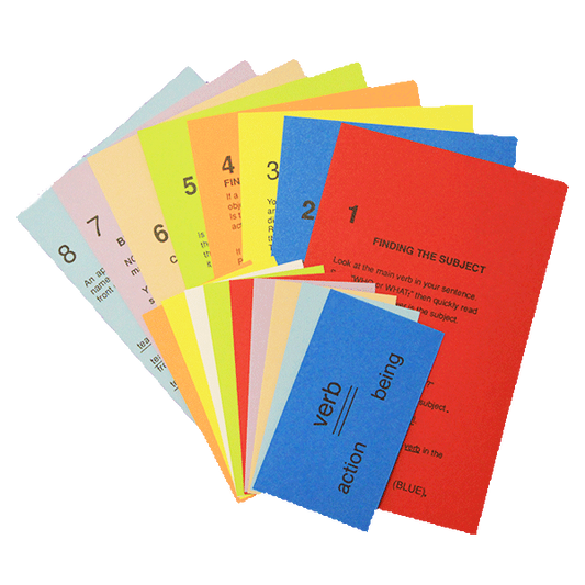 Basic Level Winston Grammar Card Set