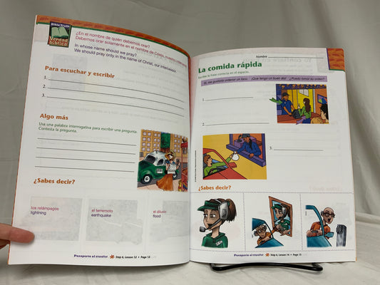 BJU Pasaporte al Español Kit B Worktext Step 6
