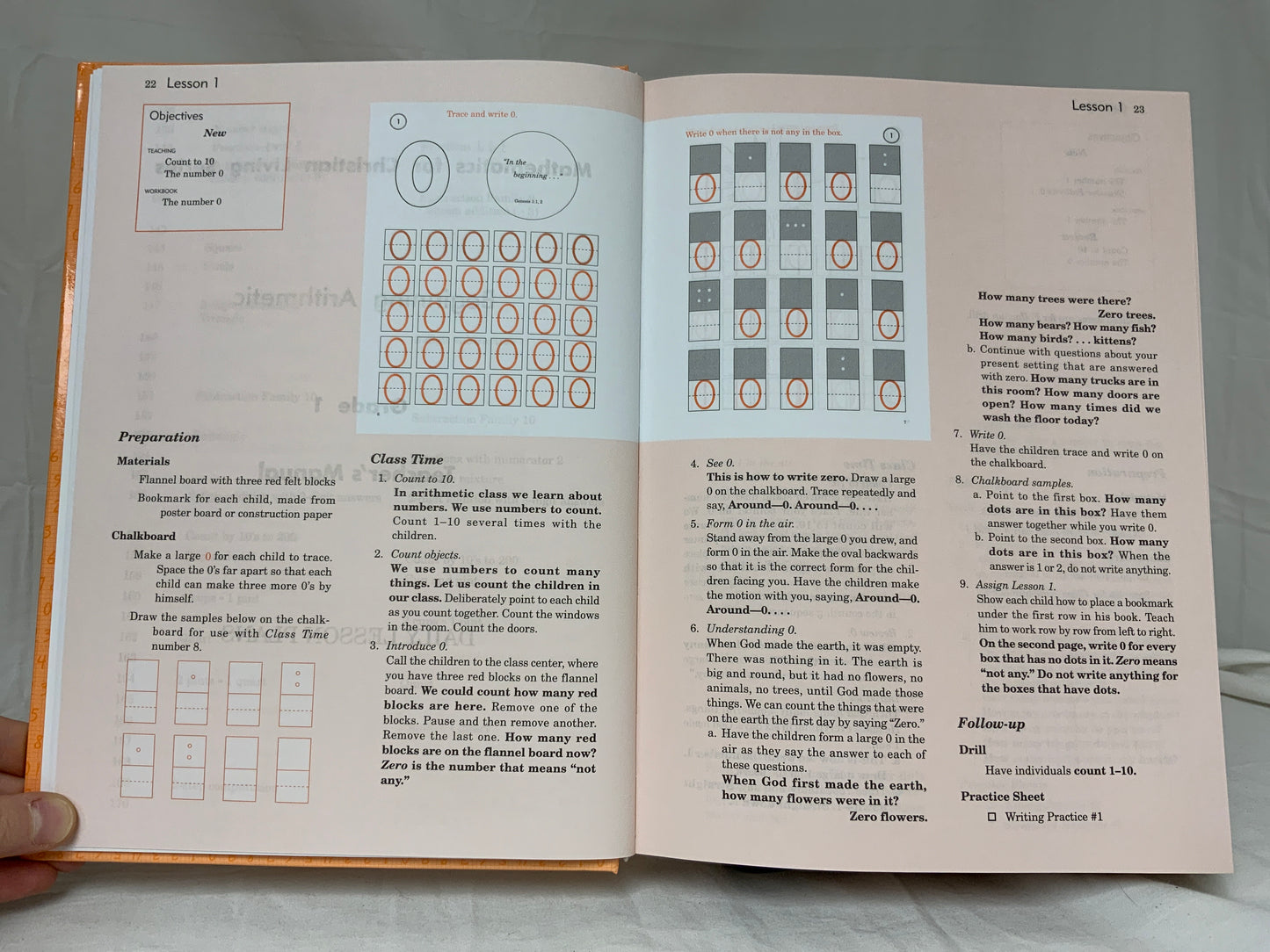 Rod & Staff Beginning Arithmetic Grade 1 Teacher's Manual