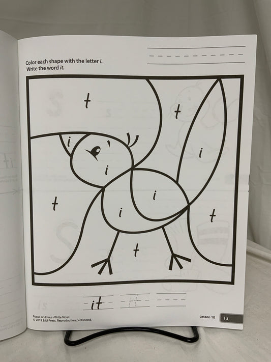 BJU Focus on Fives (4th Ed.) Write Now!