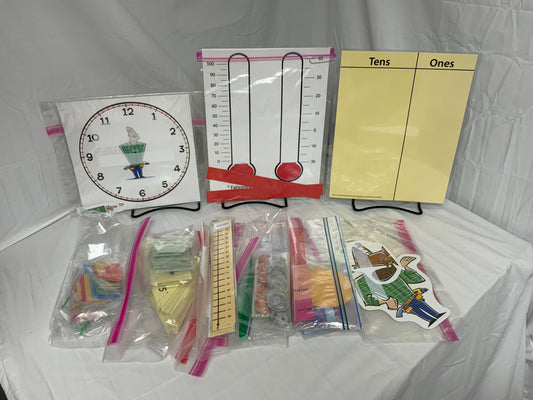 BJU Math 2 (4th Ed.) Student Manipulatives Packet