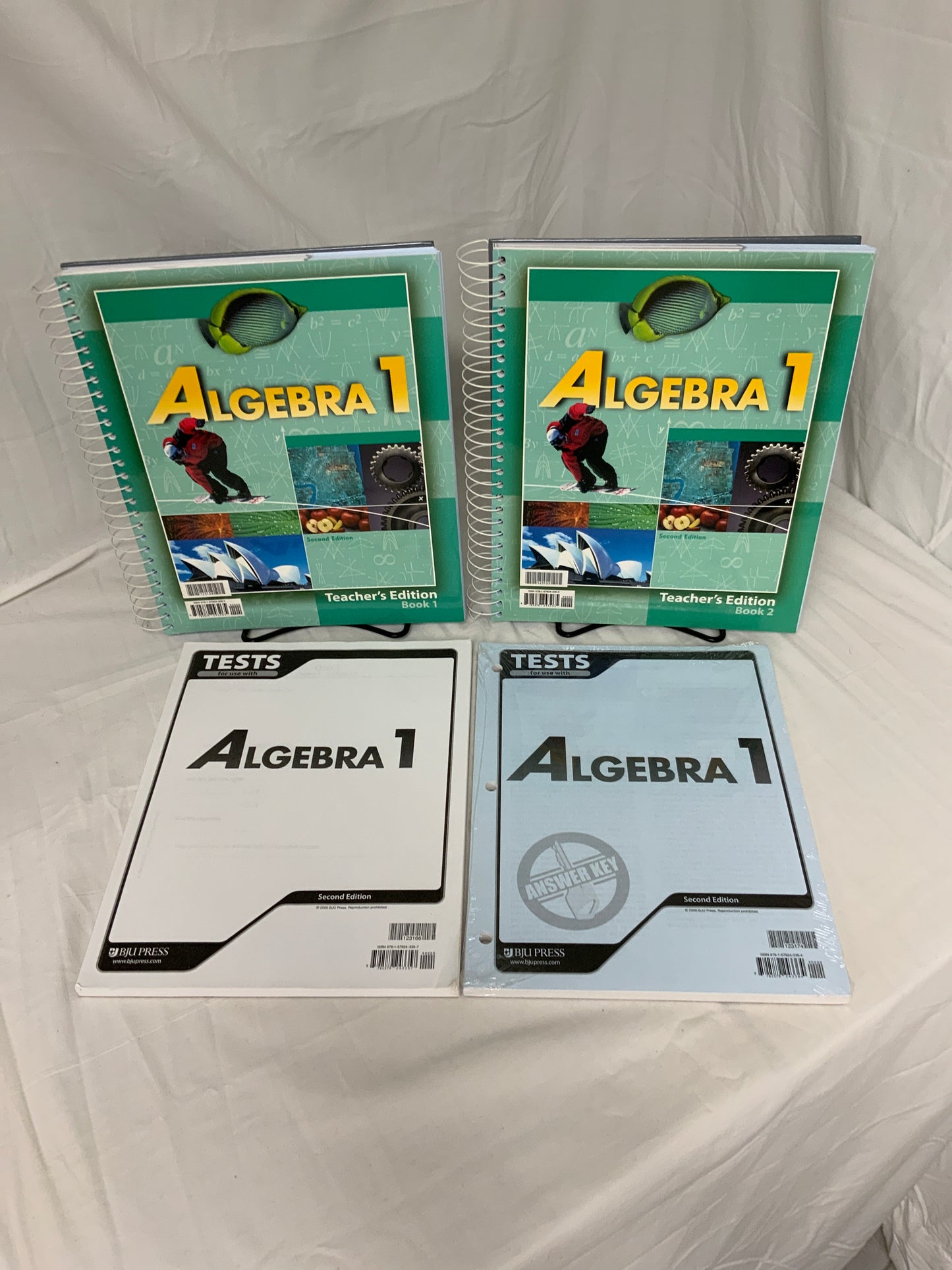 BJU Algebra 1 (2nd Ed.) Set of 4
