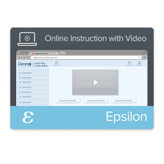 Epsilon Online Instruction with Video