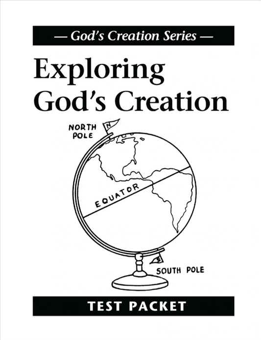 Exploring God's Creation - Test Packet