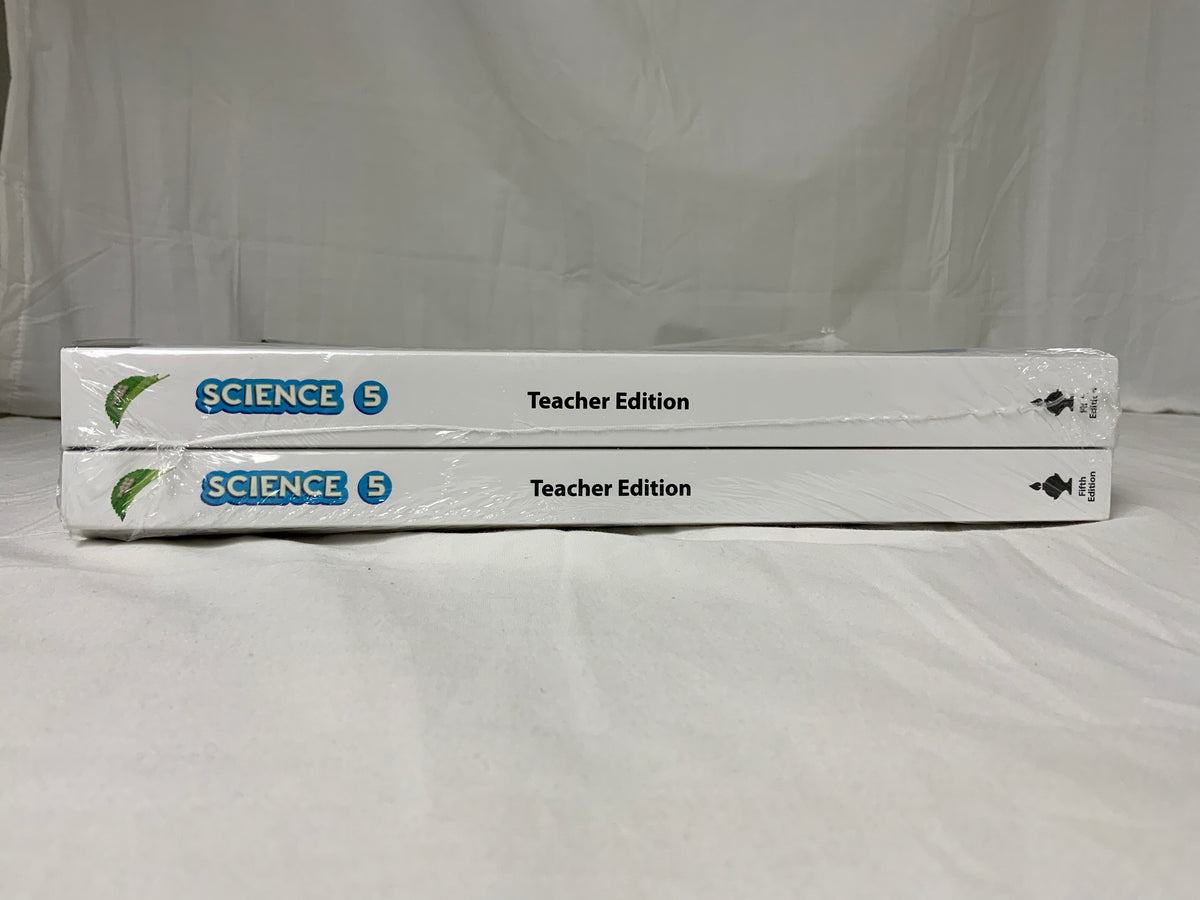 BJU Science 5 (5th Ed.) Teacher Edition Review Copies