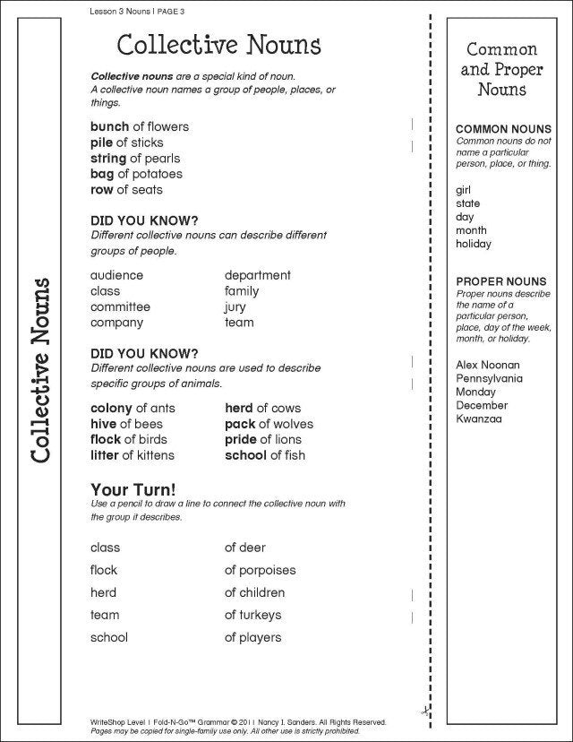 Fold-N-Go Grammar Pack | Level 1