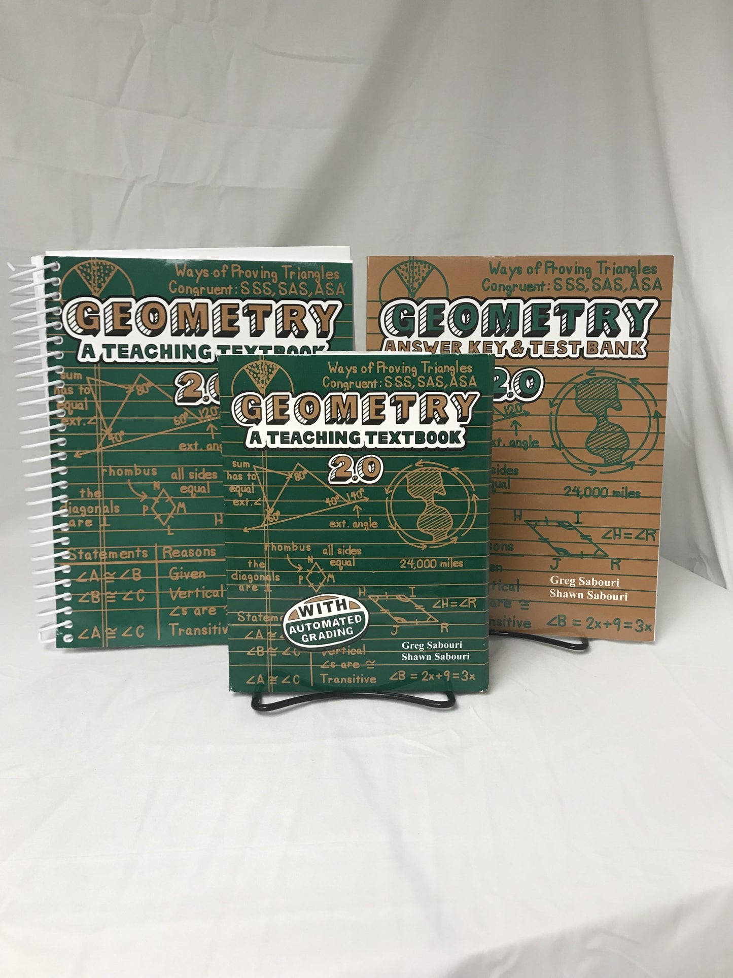 Geometry 2.0 - Set of 3 (Teaching Textbooks)