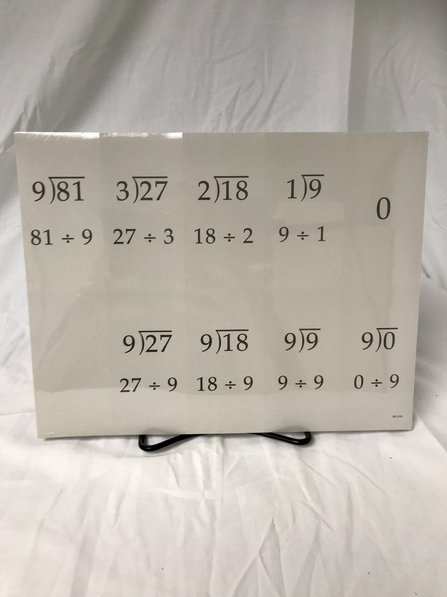 Saxon Math 3 1E Workbook Fact Card Set