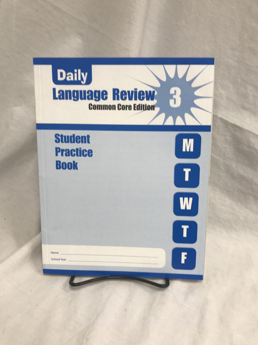 Daily Language Review, Grade 3, Common Core Edition - Student Practice Book