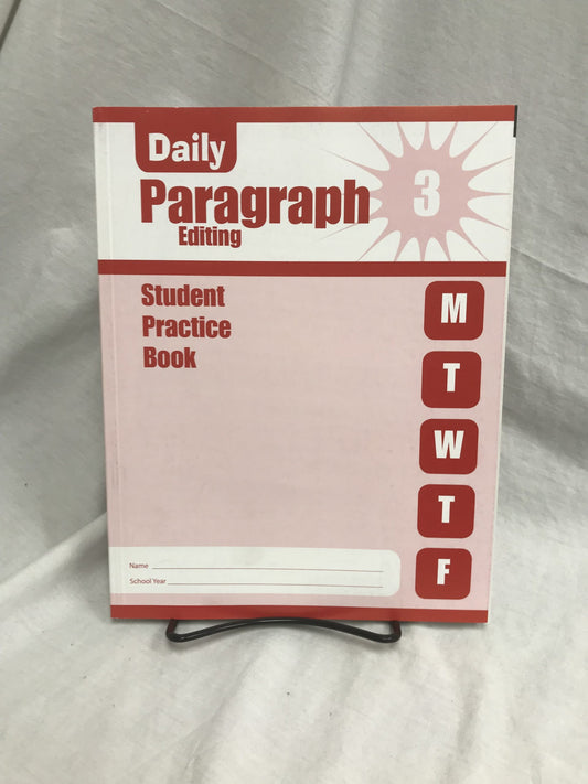 Daily Paragraph Editing, Grade 3 - Student Practice Book