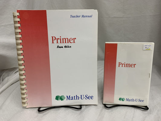 Math-U-See Primer (2004) Set of 2