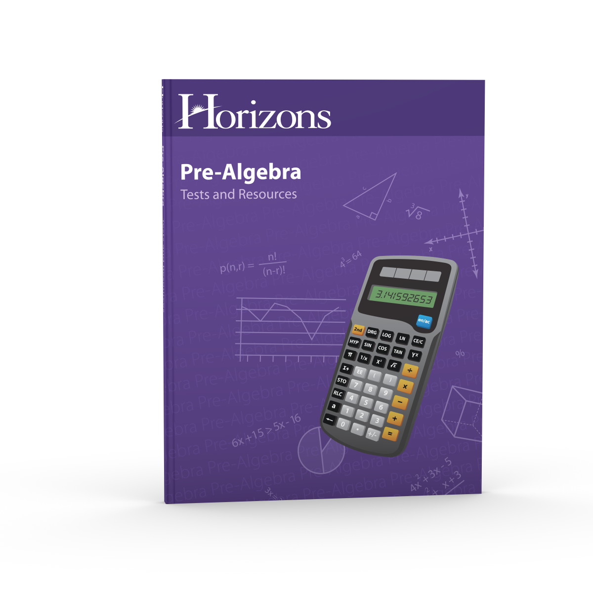 Horizons Pre-Algebra Tests & Resources Book