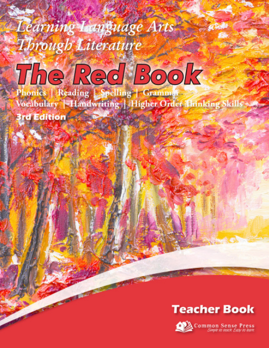 Learning Language Arts Through Literature - The Red Book - 2nd Grade Skills For Beginning Readers - Teacher Book