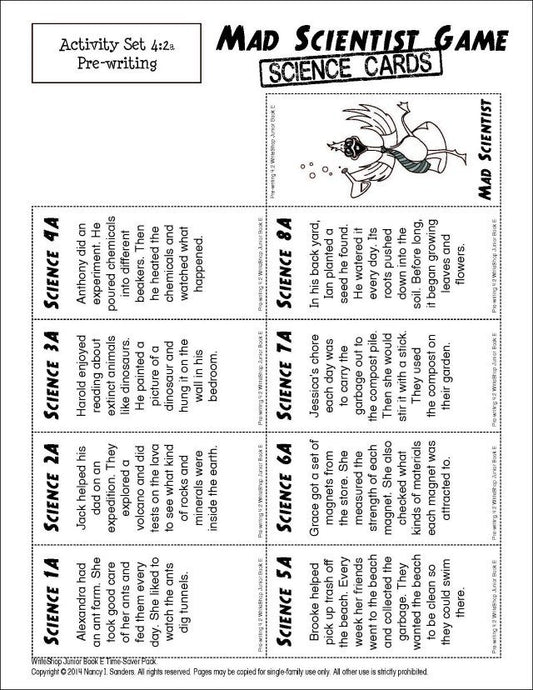 WriteShop Junior Time-Saver Pack | Book E