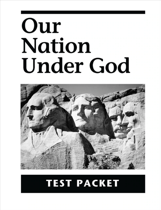 Our Nation Under God - Test Packet
