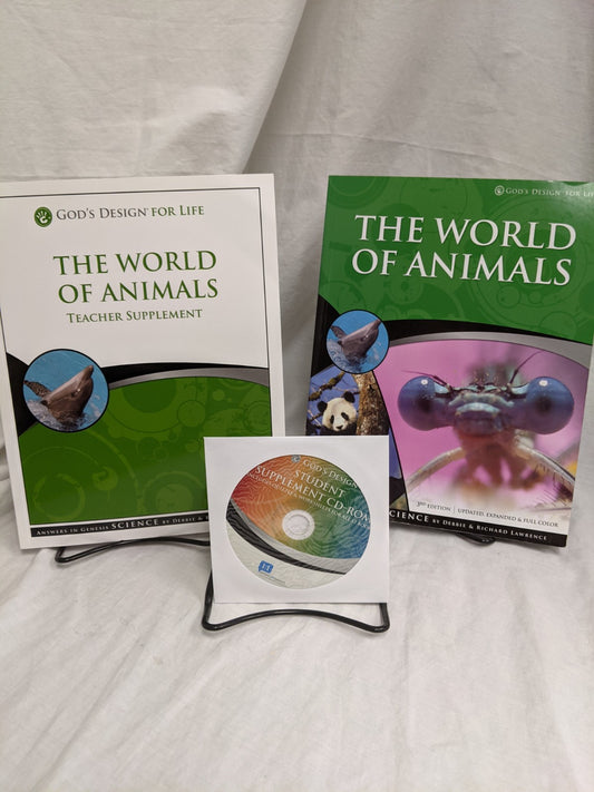 The World of Animals (3rd Ed.) Set of 3