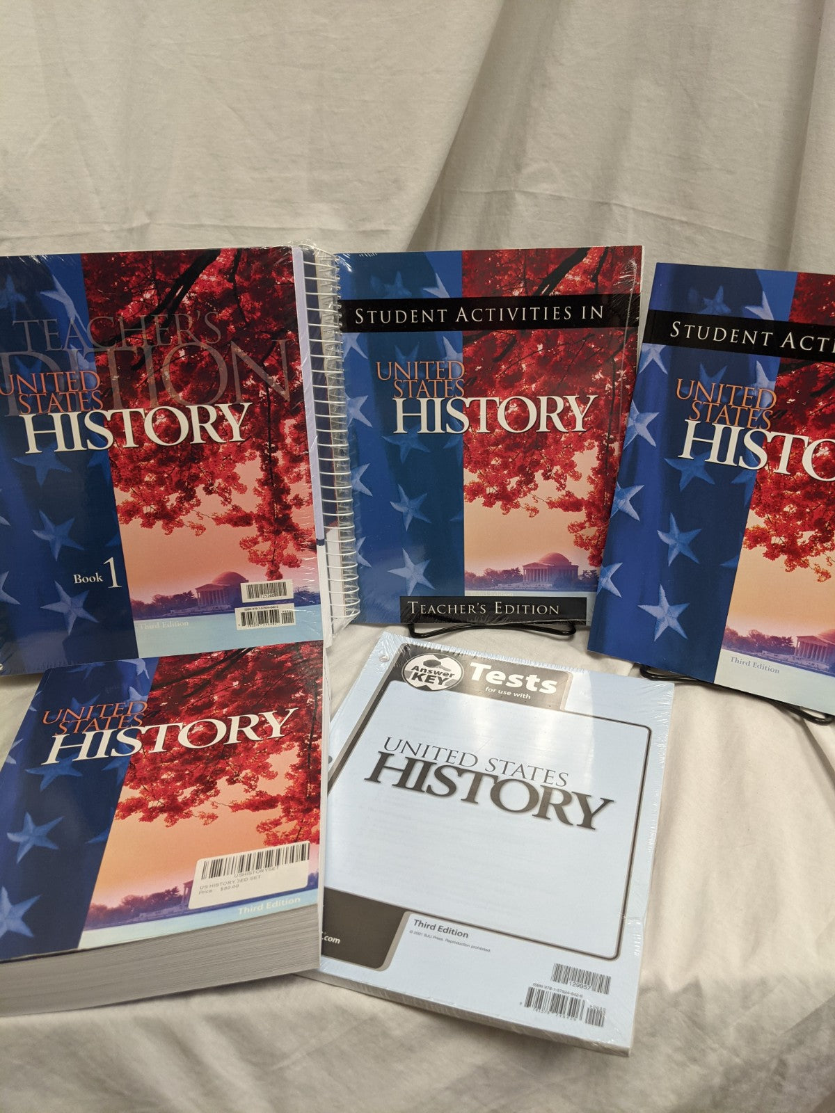 United States History 3rd Edition - Set of 6