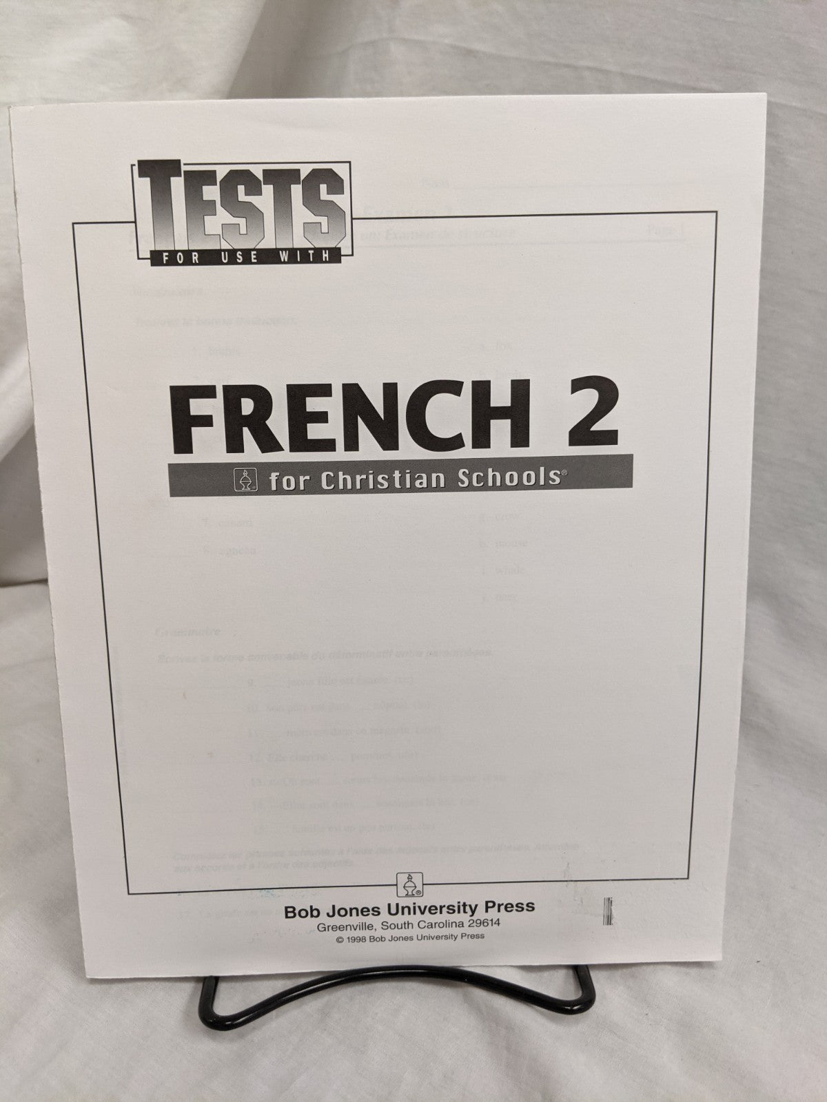 French 2 - Set of 7
