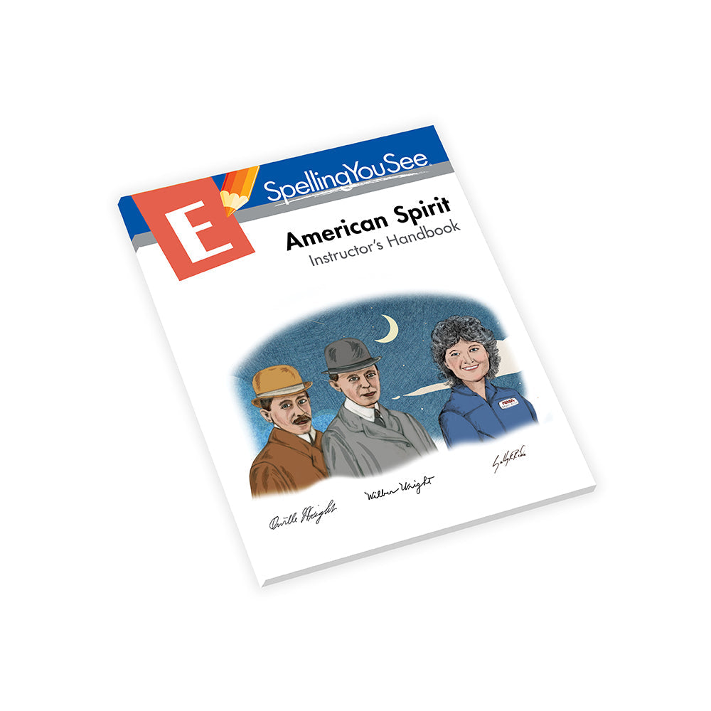 Spelling You See E American Spirit Instructor's Handbook