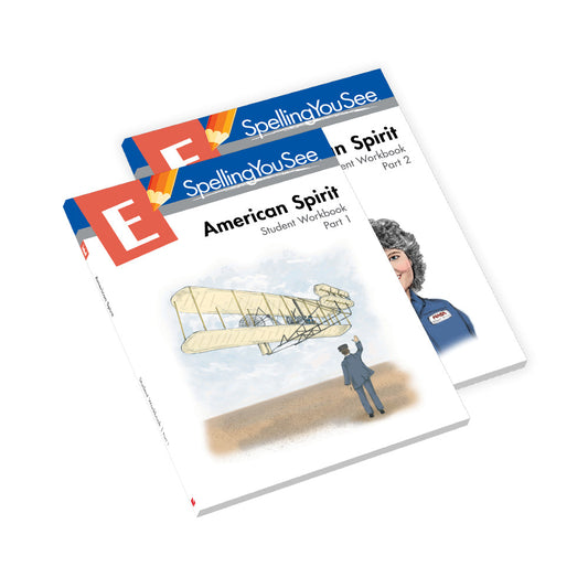 Spelling You See E American Spirit Student Workbooks
