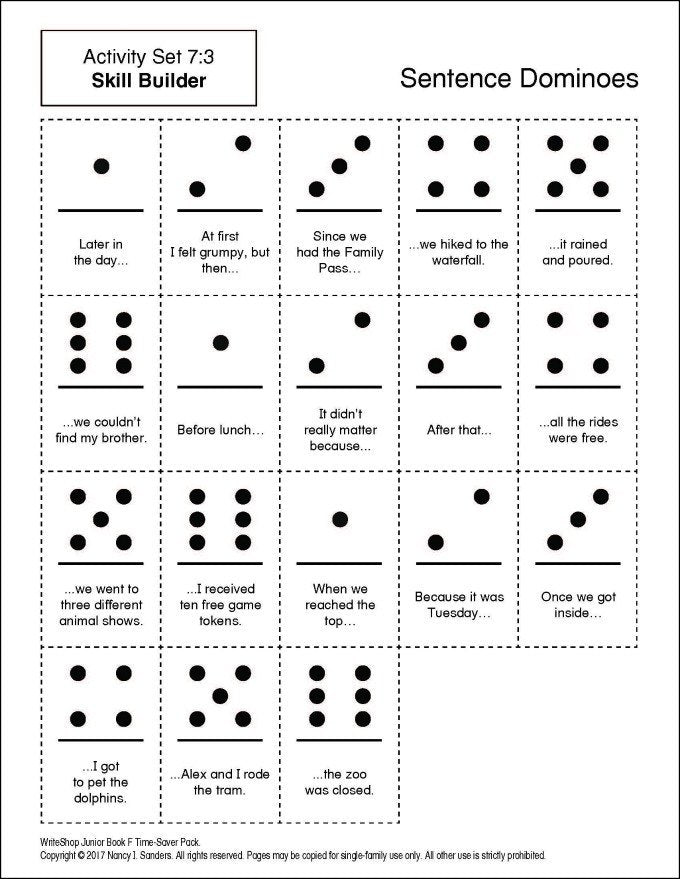 WriteShop Junior Time-Saver Pack | Book F