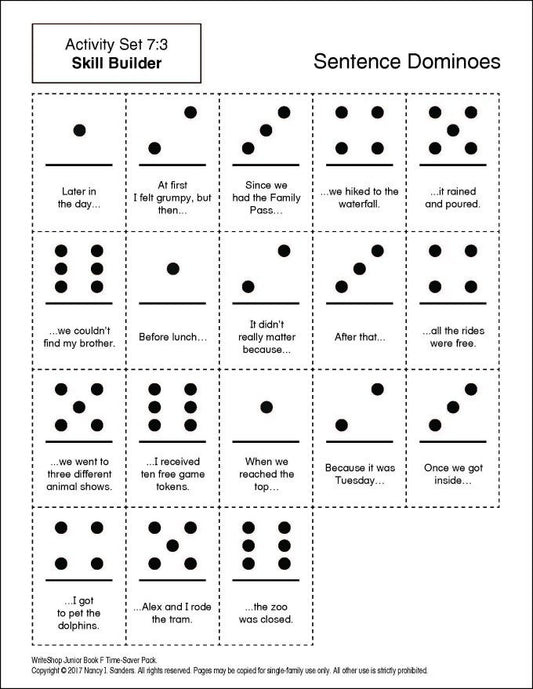 WriteShop Junior Time-Saver Pack | Book F