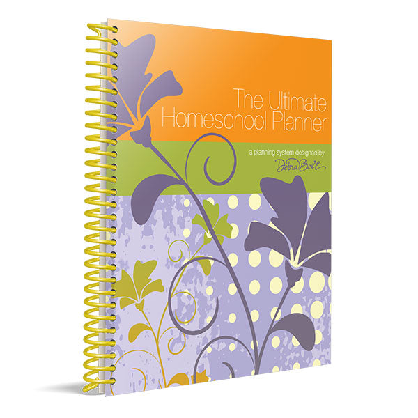 The Ultimate Homeschool Planner – Orange Cover