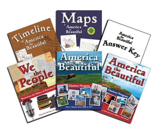 America The Beautiful - Set of 6