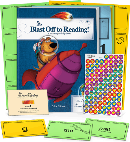 All About Reading Level 1 Student Packet (Color Edition)