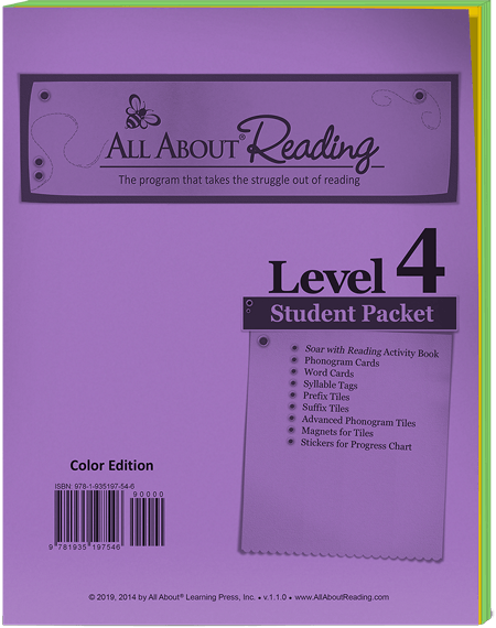 All About Reading Level 4 Student Packet