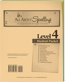 All About Spelling Level 4 Complete Package