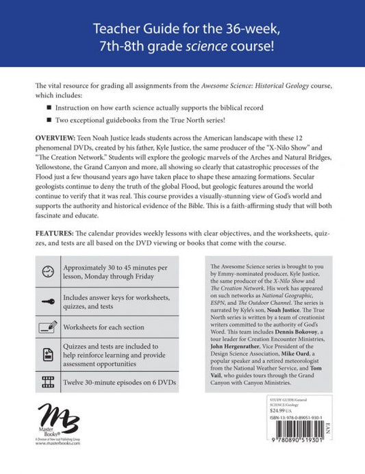 Awesome Science: Historical Geology (Curriculum Pack)