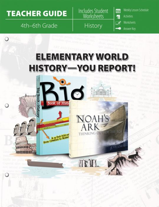 Elementary World History - You Report! (Curriculum Pack)