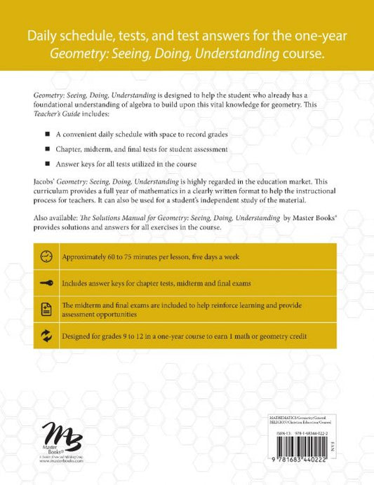 Geometry (Teacher Guide)