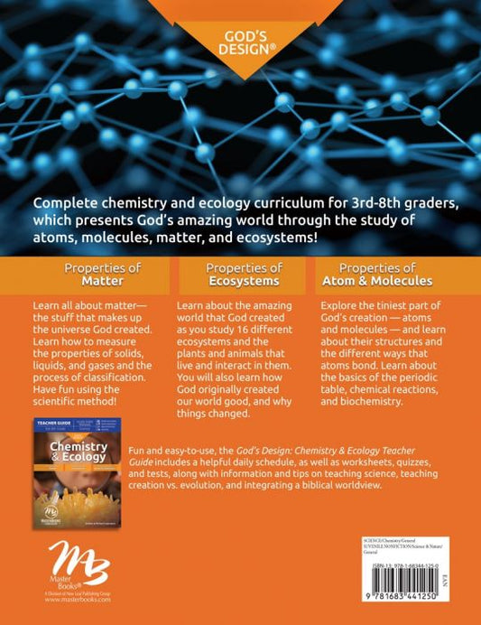 God's Design for Chemistry & Ecology (MB Edition)