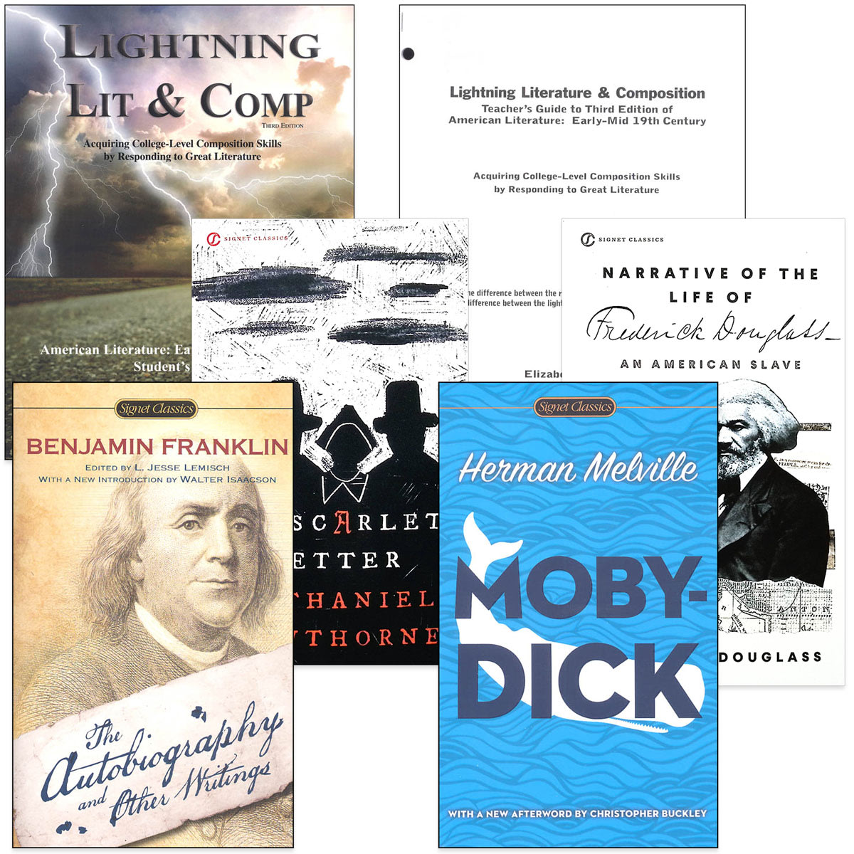 Lightning Lit – American Lit: Early-Mid 19th Century Pack