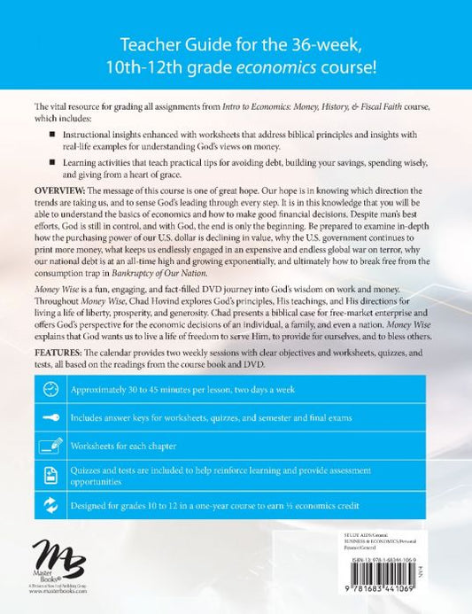 Intro to Economics : Money, History & Fiscal Faith (Teacher Guide)