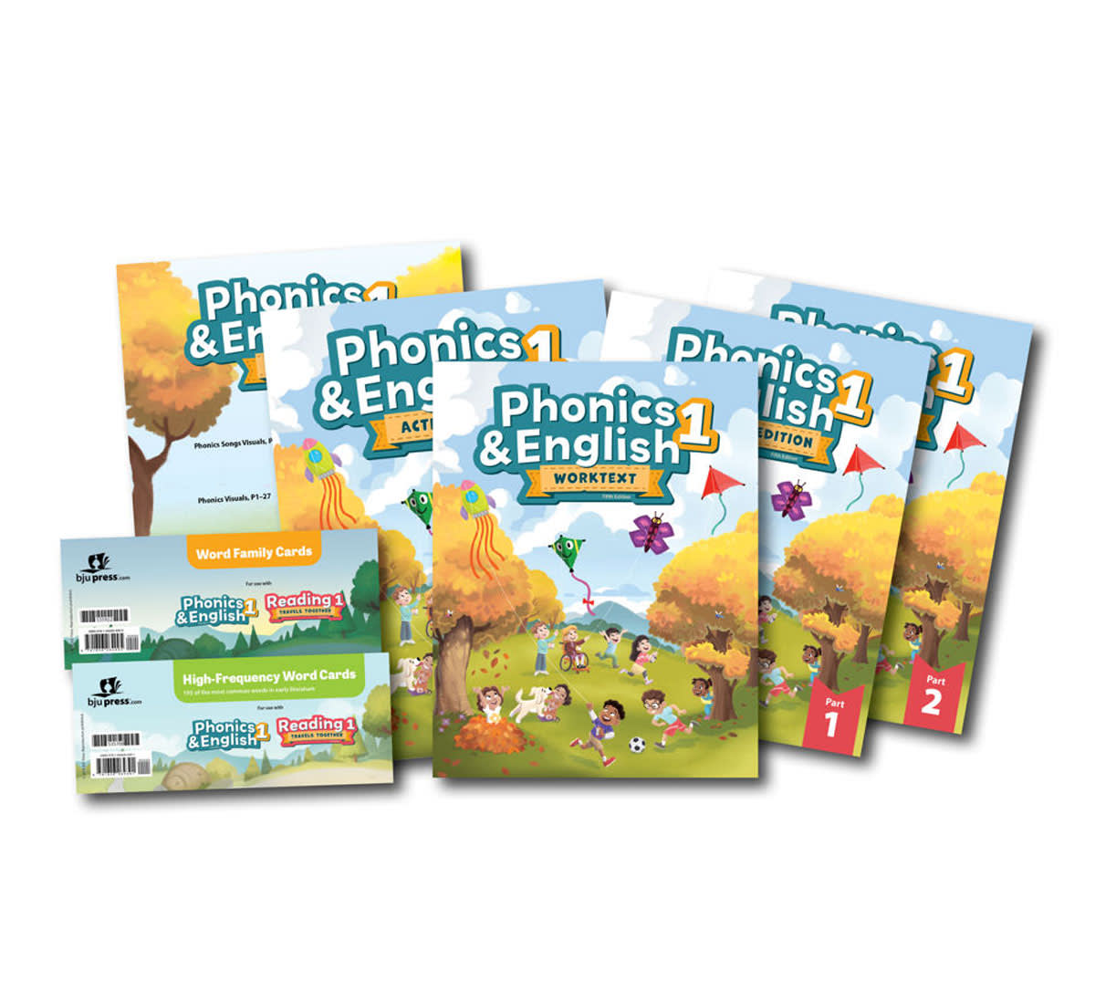Phonics & English 1 Subject Textbook Kit, 5th ed.