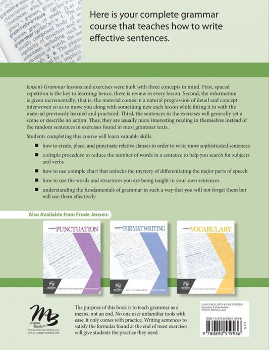 Jensen's Grammar Bundle